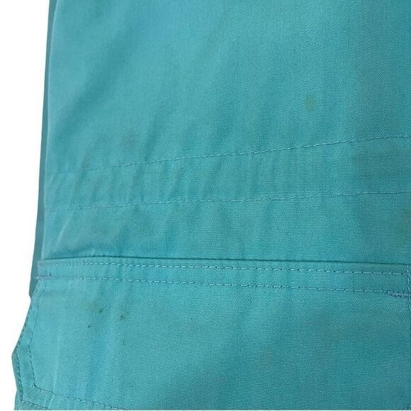 Vintage Woolrich Small Jacket Wool Plaid Lined Blue Snap USA Made Womens - Picture 13 of 16